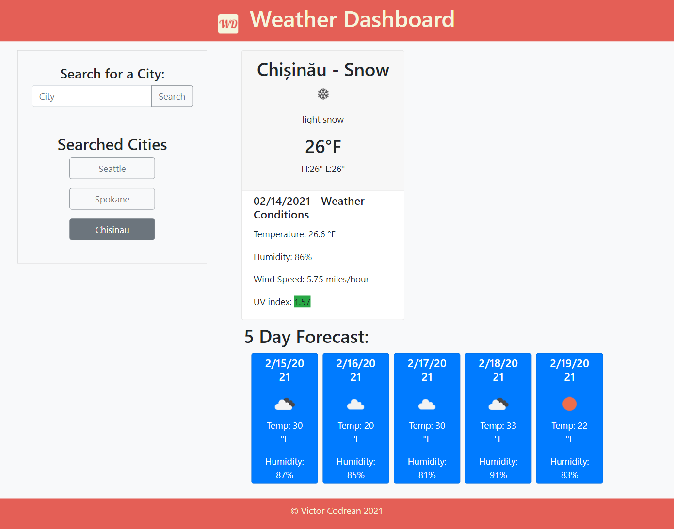 Weather Forecast